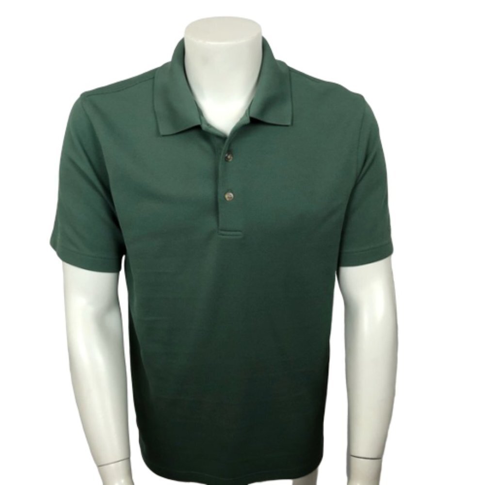 GRAND SLAM PERFORMANCE Mens Golf PoloShirt L Green